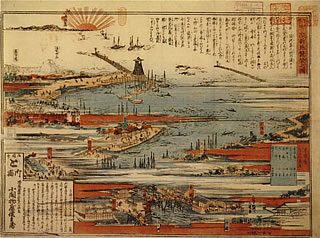 泉州堺港新地繁栄之図